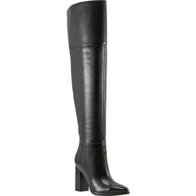 Marc Fisher Ltd Lasli Over The Knee Boot In Black
