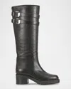Marc Fisher Ltd Dariya Knee High Riding Boot In Black