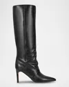 Marc Fisher Ltd Narysa Pointed Toe Knee High Boot In Black