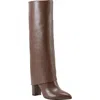 Marc Fisher Ltd Leina Foldover Shaft Pointed Toe Knee High Boot