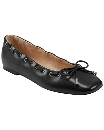 Marc Fisher Ltd Letizia Leather Casual Shoe In Black