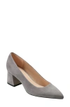 Marc Fisher Ltd Lewisa Pointed Toe Pump In Dark Grey
