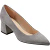 Marc Fisher Ltd Lewisa Pointed Toe Pump In Dark Grey