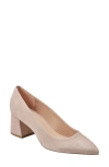 Marc Fisher Ltd Lewisa Pointed Toe Pump In Light Natural