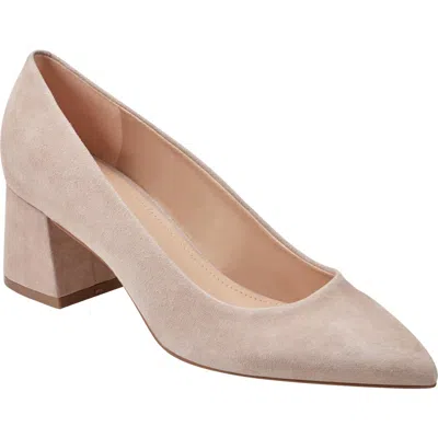 Marc Fisher Ltd Lewisa Pointed Toe Pump In Light Natural