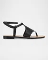 Marc Fisher Ltd Lillie Flat Leather Sandals