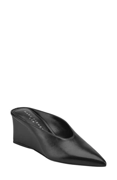 Marc Fisher Ltd Malley Pointed Toe Mule In Black