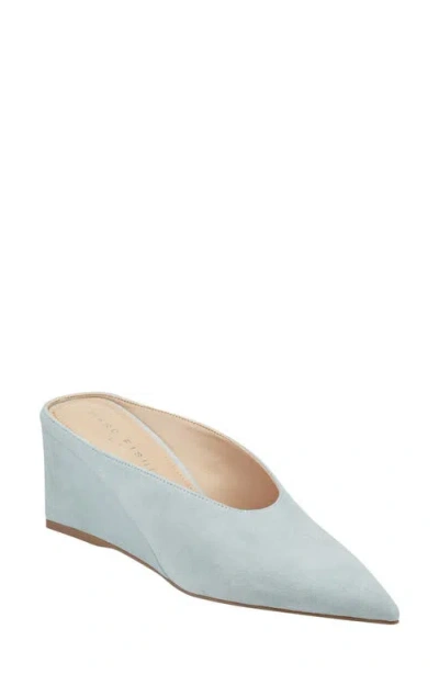 Marc Fisher Ltd Malley Pointed Toe Mule In Blue