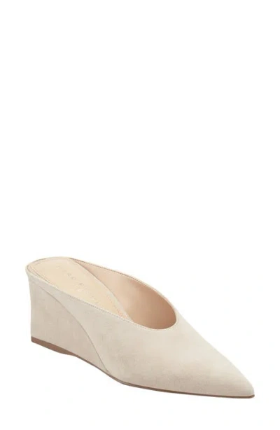 Marc Fisher Ltd Malley Pointed Toe Mule In Neutral