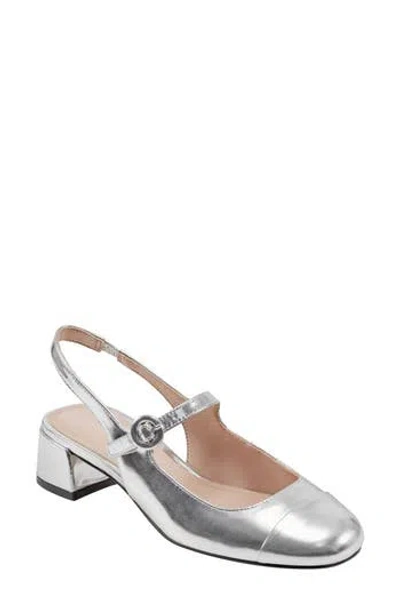 Marc Fisher Ltd Martie Slingback Mary Jane Pump In Black