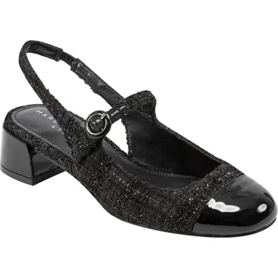Marc Fisher Ltd Martie Slingback Pump In Black Multi