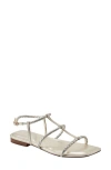 Marc Fisher Ltd Maze Strappy Sandal In Gold Leather