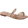 Marc Fisher Ltd Mazza Slide Sandal In Medium Natural