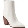 Marc Fisher Ltd Melysa Block Heel Bootie In Ivory
