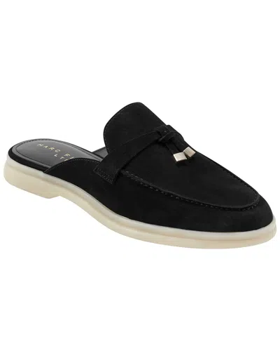 Marc Fisher Ltd Women's Yarila Almond Toe Slide Loafers In Black
