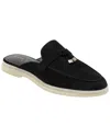 Marc Fisher Ltd Women's Yarila Almond Toe Slide Loafers In Black