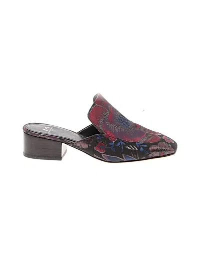 Pre-owned Marc Fisher Ltd Mule/clog In Burgundy