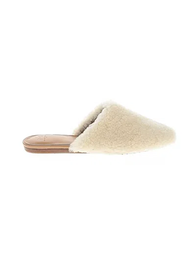 Pre-owned Marc Fisher Ltd Mule/clog In Ivory