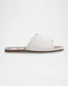 Marc Fisher Ltd Nottie Slide Sandal In Chic Cream / Natural