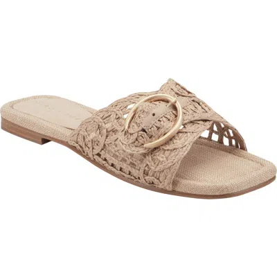 Marc Fisher Ltd Nacole Slide Sandal In Brown