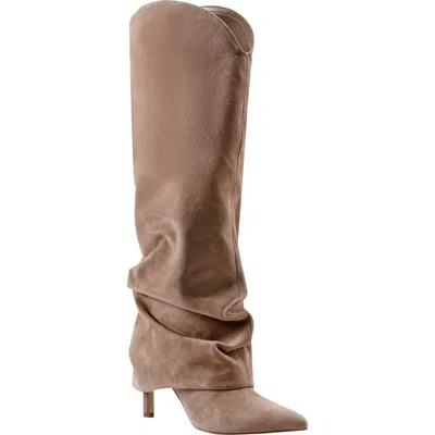 Marc Fisher Ltd Nairine Knee High Boot In Med Natural