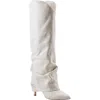 Marc Fisher Ltd Nairine Knee High Boot In White