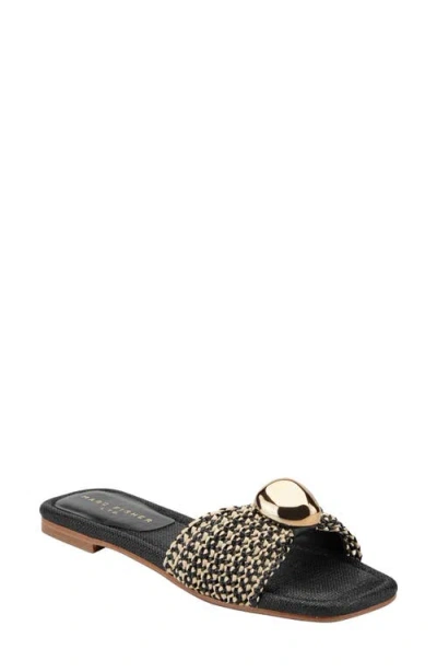 Marc Fisher Ltd Nalena Slide Sandal In Black