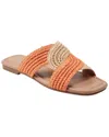 Marc Fisher Ltd Navie Slide Sandal In Orange
