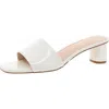 Marc Fisher Ltd Nemmie Womens Cushioned Footbed Mule Sandals