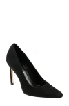 Marc Fisher Ltd Olivy Stiletto Pump In Black Leather