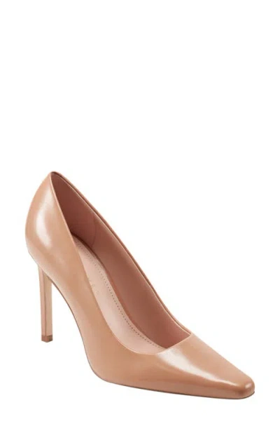 Marc Fisher Ltd Olivy Stiletto Pump In Light Natural Leather
