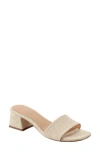 Marc Fisher Ltd Olysa Slide Sandal In Neutral