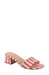 Marc Fisher Ltd Olysa Slide Sandal In Red