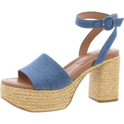 Marc Fisher Ltd Palyca 2 Womens Adjustable Knit Platform Sandals