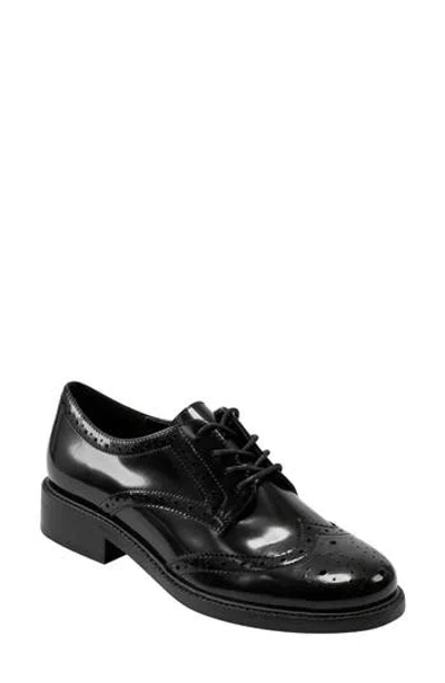 Marc Fisher Ltd Perrie Wingtip Derby In Black