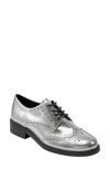 Marc Fisher Ltd Perrie Wingtip Derby In Silver