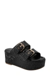 Marc Fisher Ltd Poppy Platform Sandal In Black