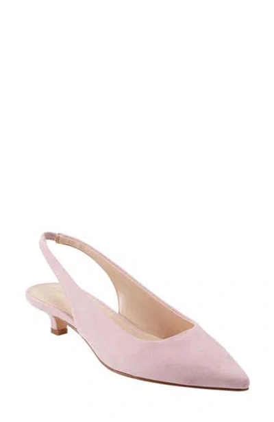 MARC FISHER LTD MARC FISHER LTD POSEY KITTEN HEEL SLINGBACK PUMP