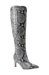 Marc Fisher Ltd Quinnie Pointed Toe Knee High Boot In Grey