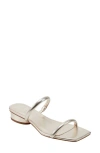Marc Fisher Ltd Raelyn Sandal In Gold Leather
