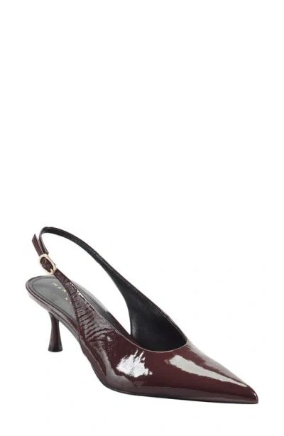 Marc Fisher Ltd Reynna Pointed Toe Slingback Pump In Red