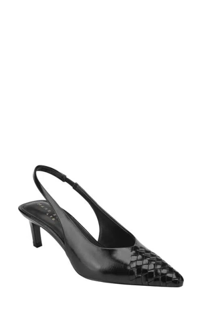 Marc Fisher Ltd Rilly Slingback Pump In Black