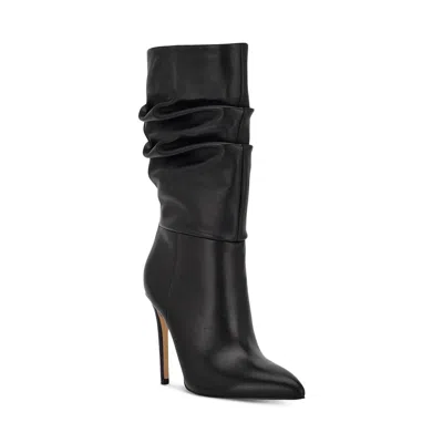 Marc Fisher Ltd Romy Womens Suede Pull On Mid-calf Boots In Grey