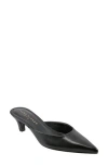 Marc Fisher Ltd Women's Rosa Pointy Toe Slip-on Dress Mules In Black