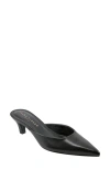 Marc Fisher Ltd Women's Rosa Pointy Toe Slip-on Dress Mules In Black