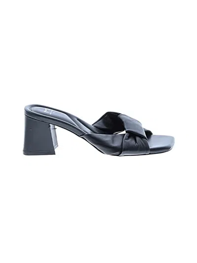 Pre-owned Marc Fisher Ltd Sandals In Black