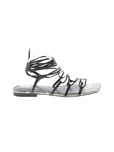 Pre-owned Marc Fisher Ltd Sandals In Black