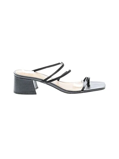 Pre-owned Marc Fisher Ltd Sandals In Black
