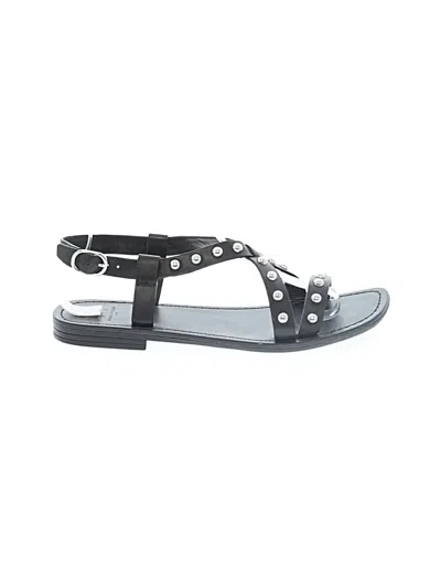 Pre-owned Marc Fisher Ltd Sandals In Black