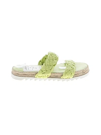 Pre-owned Marc Fisher Ltd Sandals In Green